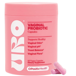 O Positiv URO Vaginal Probiotic Capsules for Women 60 Vegan Capsules Supports Vaginal Odor pH Yeast Balance and Vaginal Flora