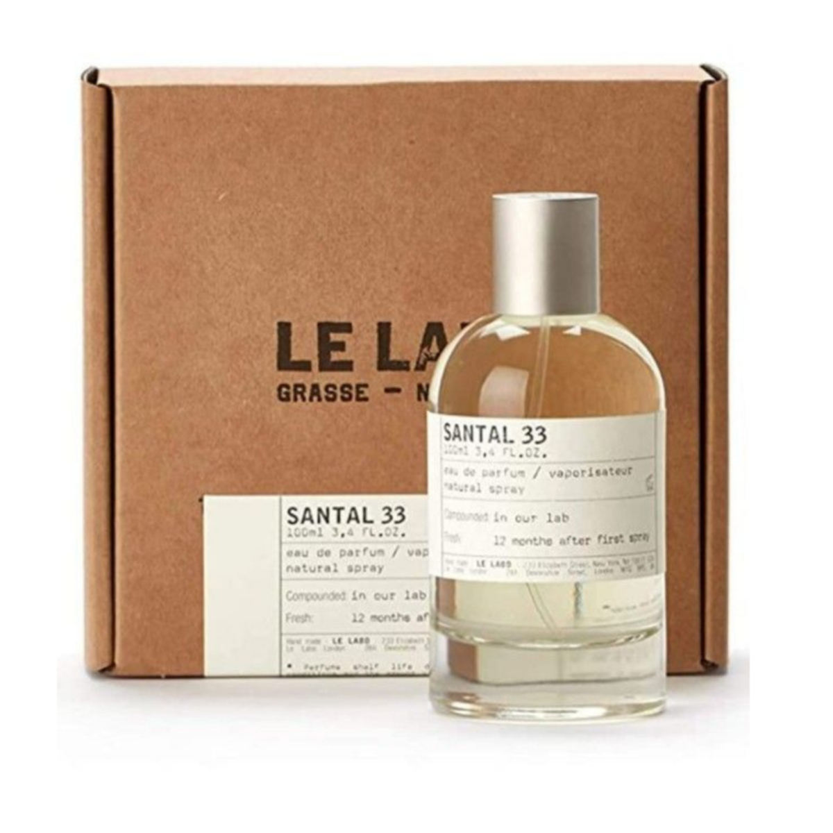 Le Labo Santal 33 Eau de Parfum 100ml Unisex Niche Fragrance Natural Spray