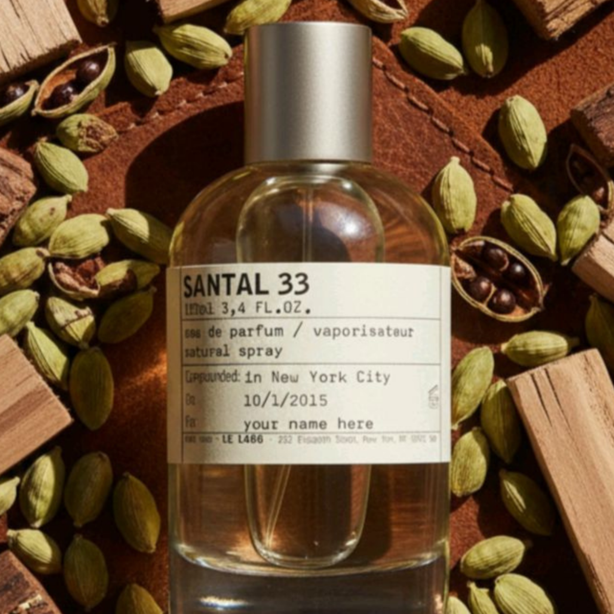 Le Labo Santal 33 Eau de Parfum 100ml Unisex Niche Fragrance Natural Spray