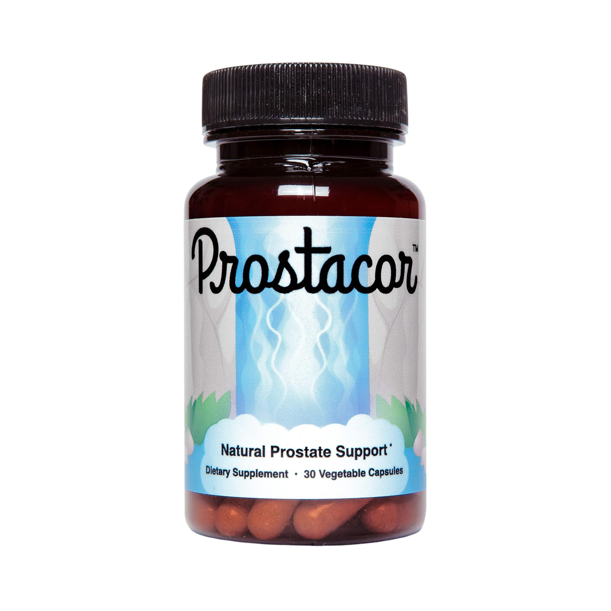 Prostacor Natural Prostate Support Dietary Supplement 30 Vegetable Capsules for Men